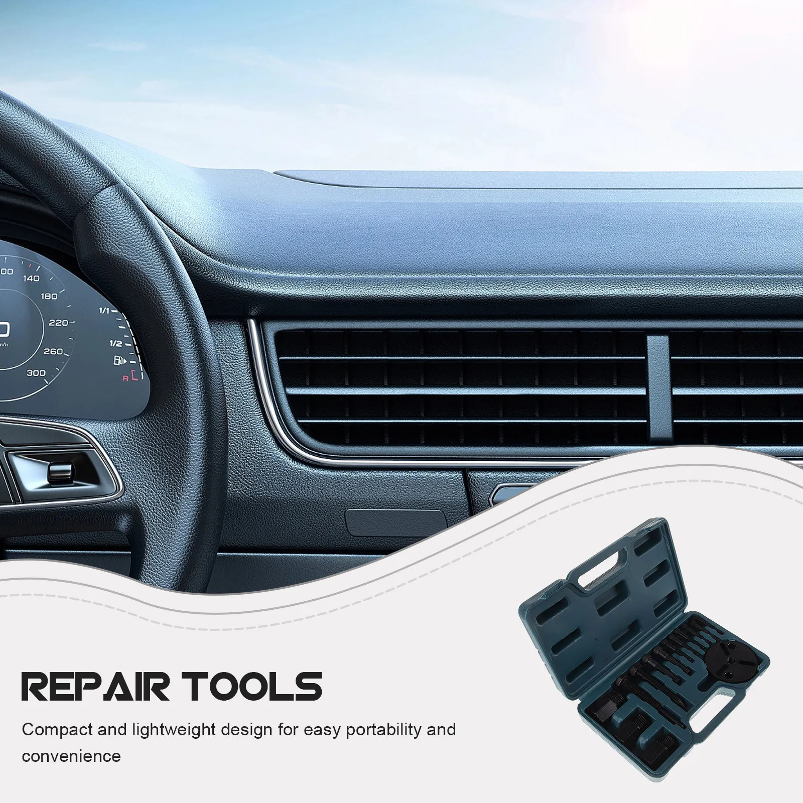 1Set Automotive Air Conditioning Compressor Clutch Removal Tool Kit Professional Metal Repair Tool for Ac Maintenance Efficiency
1Set Automotive Air Conditioning Compressor Clutch Removal Tool Kit Professional Metal Repair Tool for Ac Maintenance Efficiency
