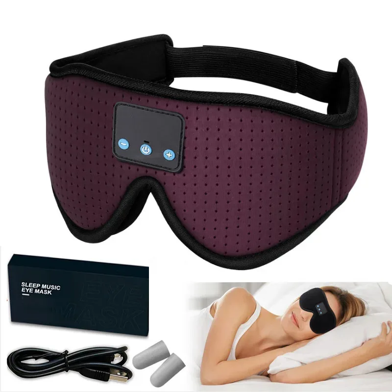 3D Eye Blackout Mask With Wireless Bluetooth 5.3 HD Headphones Ergonomics Memory Cotton Eyeshade Headset For Rest Sleep nap yoga
3D Eye Blackout Mask With Wireless Bluetooth 5.3 HD Headphones Ergonomics Memory Cotton Eyeshade Headset For Rest Sleep nap yoga