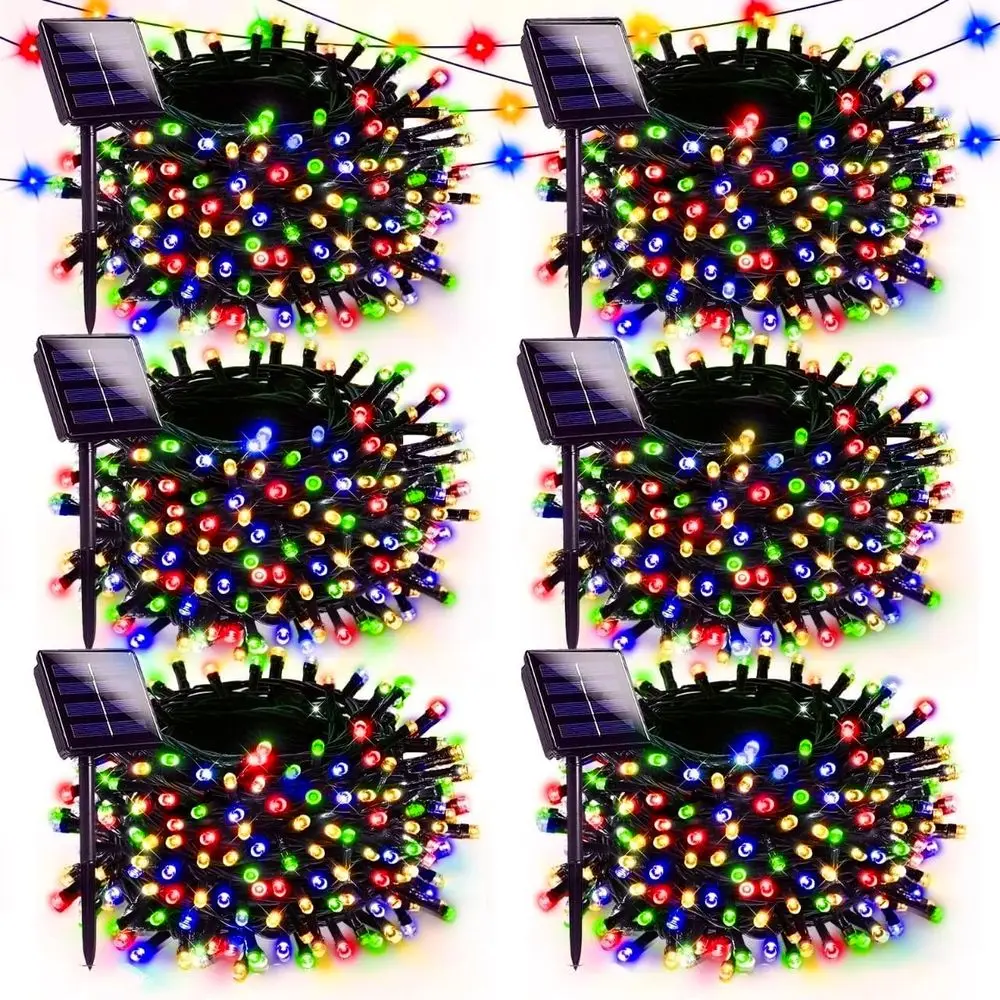 600 LED Multicolored Waterproof Outdoor String Lights with Green Wire for Christmas Tree, Party, Yard, and Garden Decoration
600 LED Multicolored Waterproof Outdoor String Lights with Green Wire for Christmas Tree, Party, Yard, and Garden Decoration