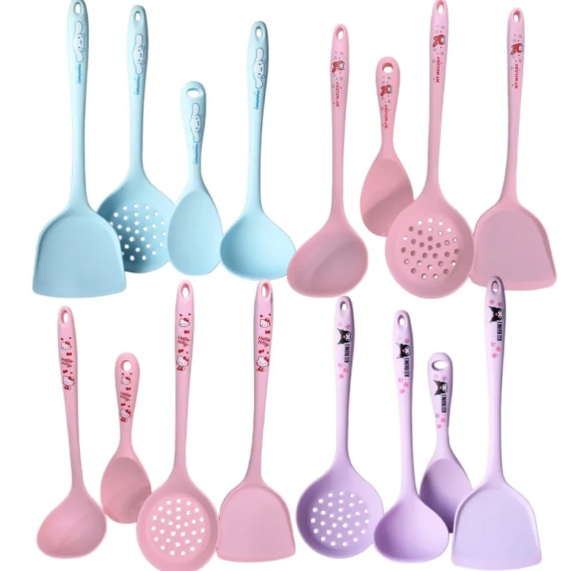 Sanrio 4 Pack Portable Hello Kittys Spoon Spatula Sanrios Anime Non Stick Pan Spoon Kawaii My Melody Kitchen Household Cute Gift
Sanrio 4 Pack Portable Hello Kittys Spoon Spatula Sanrios Anime Non Stick Pan Spoon Kawaii My Melody Kitchen Household Cute Gift