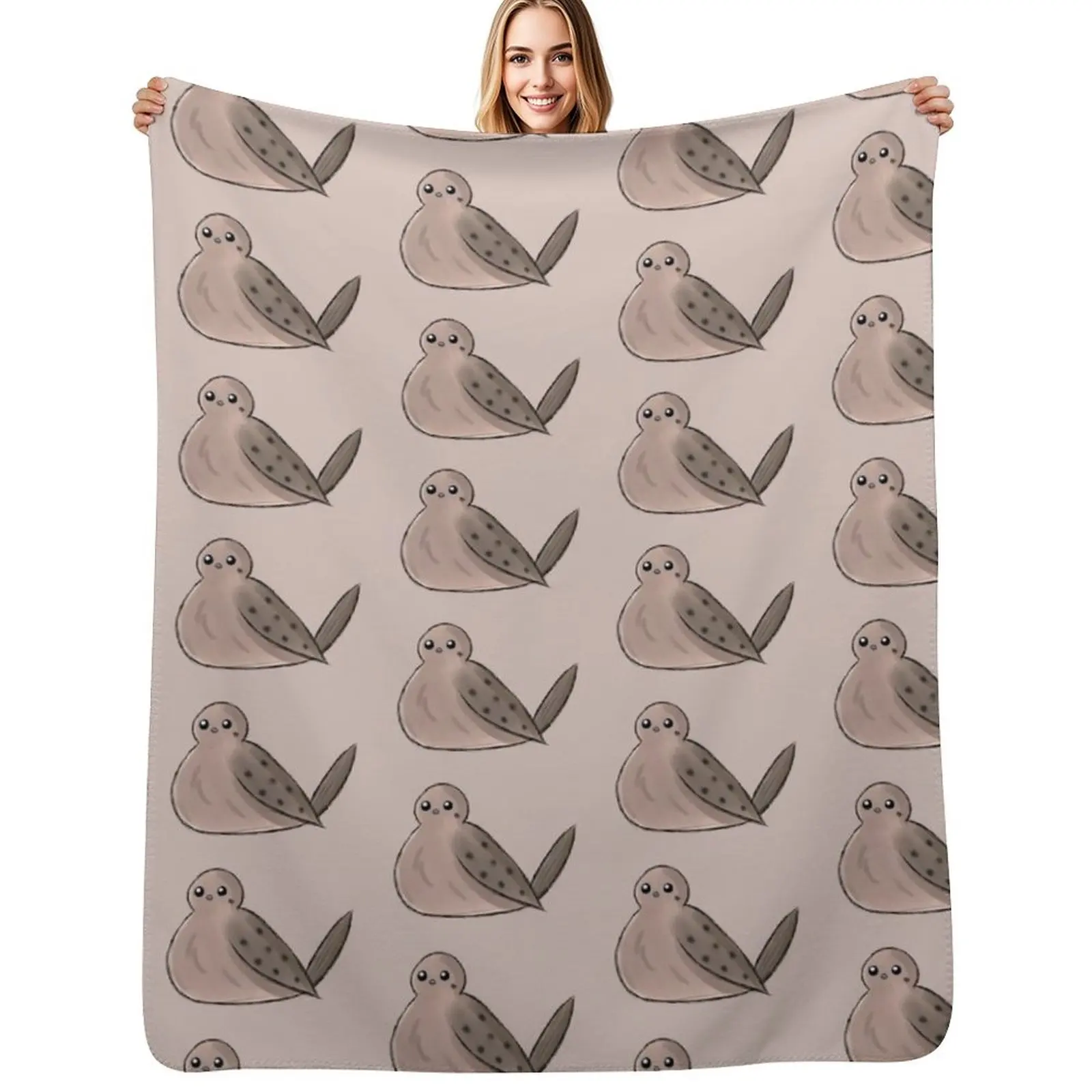 BORB: Mourning Dove Throw Blanket Stain Resistant Cozy Warm Blanket
BORB: Mourning Dove Throw Blanket Stain Resistant Cozy Warm Blanket