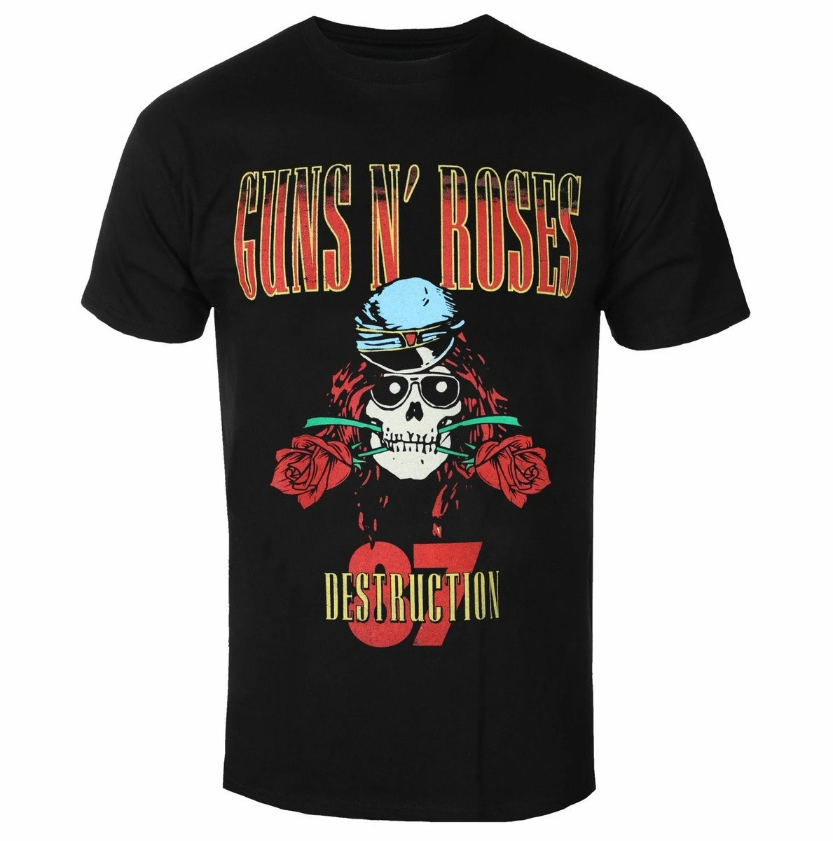 Guns N 'Roses UK Tour Периферийный узор с принтом Летние элитные брендовые хлопковые мужские и женские футболки с короткими рукавами
Guns N 'Roses UK Tour Периферийный узор с принтом Летние элитные брендовые хлопковые мужские и женские футболки с короткими рукавами