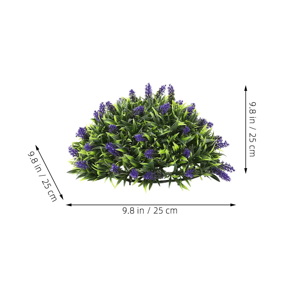 Simulated Lavender Hanging Balls 25cm Artificial Grass Topiary Sphere Decor Plants Faux Party Wedding
Simulated Lavender Hanging Balls 25cm Artificial Grass Topiary Sphere Decor Plants Faux Party Wedding