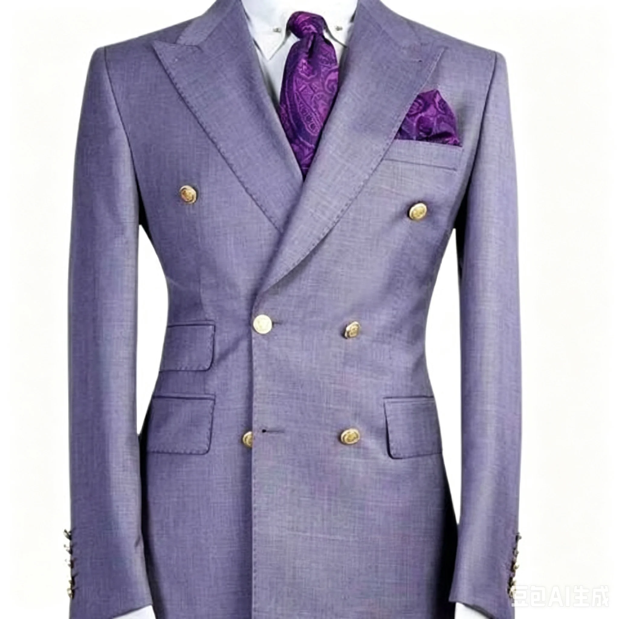 New Fashion Purple Jacket for Men Double Breasted Peak Lapel Slim Fit Suit Blazer for Prom Party Wedding Business One Coat
New Fashion Purple Jacket for Men Double Breasted Peak Lapel Slim Fit Suit Blazer for Prom Party Wedding Business One Coat