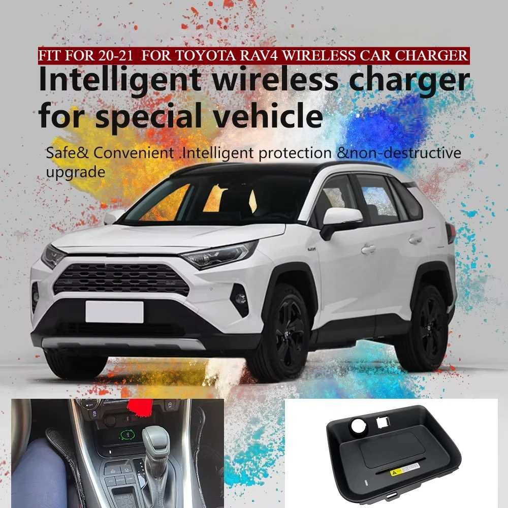 Wireless Charger for Toyota RAV4 (Fifth Generation, LHD) / Wildlander - Compatible with 2020-2022 Models Car for Charger
Wireless Charger for Toyota RAV4 (Fifth Generation, LHD) / Wildlander - Compatible with 2020-2022 Models Car for Charger
