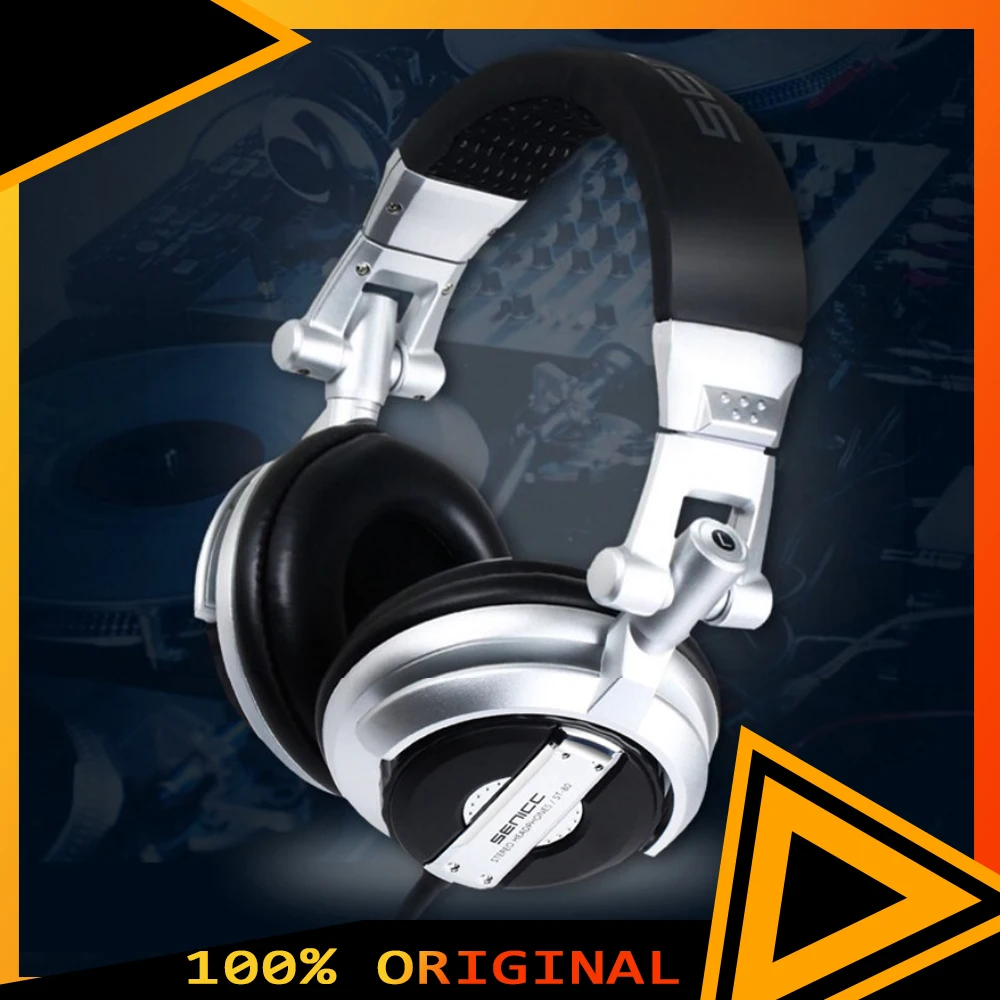 SENICC ST-80 Wired Headset Strong Bass HIFI Studio Monitor DJ Music Headphones
SENICC ST-80 Wired Headset Strong Bass HIFI Studio Monitor DJ Music Headphones