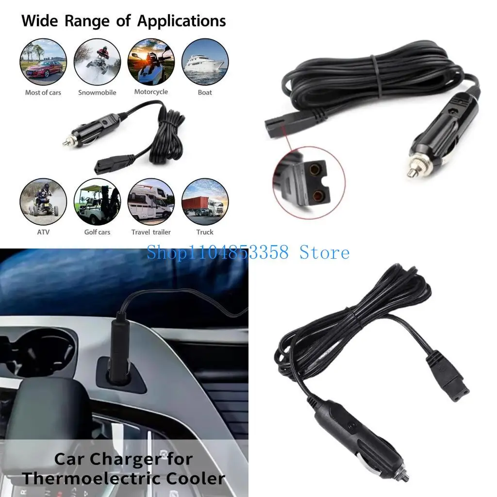 652F Car Cool Box Plugs Wire Fridge 2 Pin Cable Extension Cord Cable Replacement
652F Car Cool Box Plugs Wire Fridge 2 Pin Cable Extension Cord Cable Replacement