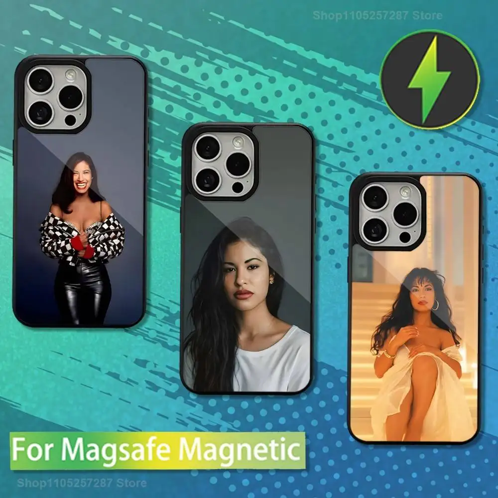 Singer S-Selena Hot For iPhone 15,16,17,14,Plus,12,Pro,Mini,13,Max,11,For Magsafe,Magnetic Wireless Charging Case
Singer S-Selena Hot For iPhone 15,16,17,14,Plus,12,Pro,Mini,13,Max,11,For Magsafe,Magnetic Wireless Charging Case