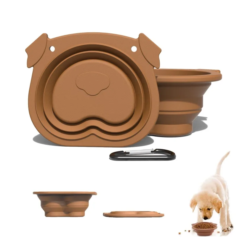Folding Pet Bowl Silicone Cat Dog Feeding Portable Water Fountain Tray for Camping Travel Walking with 1 Carabiner Pet Supplies
Folding Pet Bowl Silicone Cat Dog Feeding Portable Water Fountain Tray for Camping Travel Walking with 1 Carabiner Pet Supplies