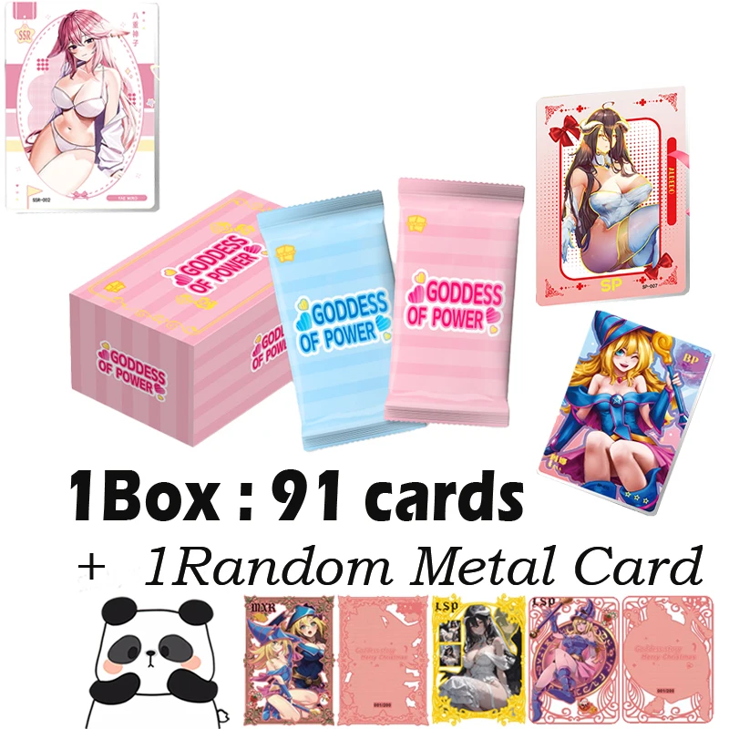 Newest Goddess Card GODDESS OF POWER Waifu Spicy Collection Swimming Bikini Suit Toys Game Card Doujin Booster Box Birthday Gift
Newest Goddess Card GODDESS OF POWER Waifu Spicy Collection Swimming Bikini Suit Toys Game Card Doujin Booster Box Birthday Gift
