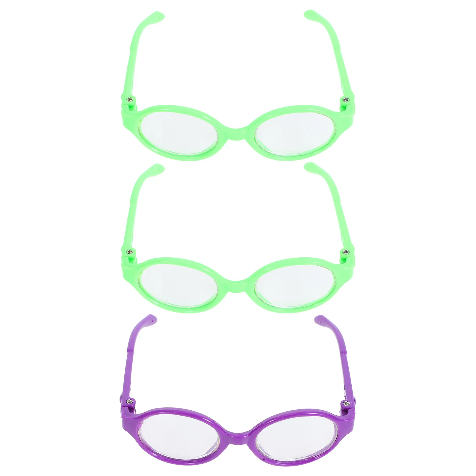 3Pcs Mini Glasses Accessories Fashionable Dress Up Eyewear Props for 18 Inch Random Color Stylish Eyeglasses
3Pcs Mini Glasses Accessories Fashionable Dress Up Eyewear Props for 18 Inch Random Color Stylish Eyeglasses