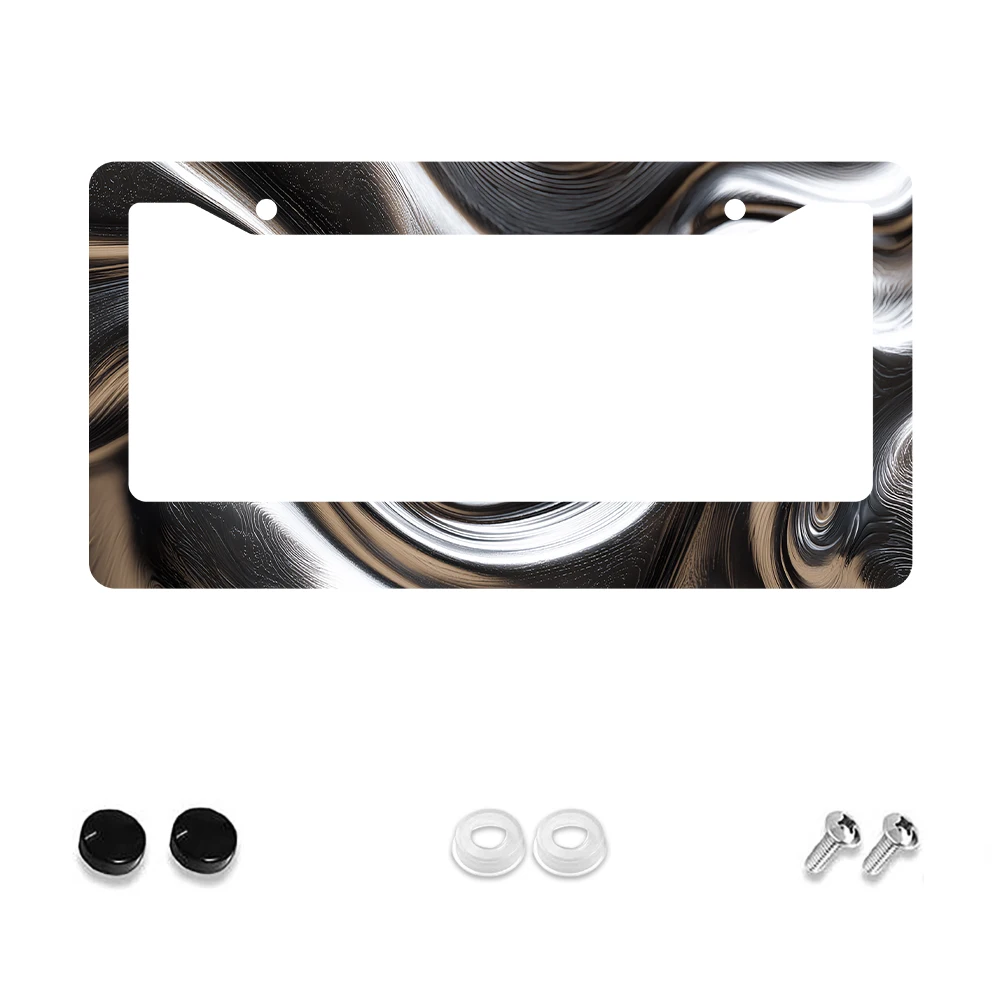 1 шт. черно-белая рамка номерного знака с абстрактным волнистым узором, 2 отверстия, алюминиевый материал, 6x12 дюймов, с комплектом винтов, ретро-инфект
1 шт. черно-белая рамка номерного знака с абстрактным волнистым узором, 2 отверстия, алюминиевый материал, 6x12 дюймов, с комплектом винтов, ретро-инфект