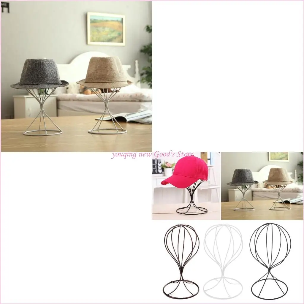 57QA Decorative Tabletop Hat Rack, Metal Wigs Display Stand Holder for Cap and Wigs Storage Rack Durable Shelf
57QA Decorative Tabletop Hat Rack, Metal Wigs Display Stand Holder for Cap and Wigs Storage Rack Durable Shelf