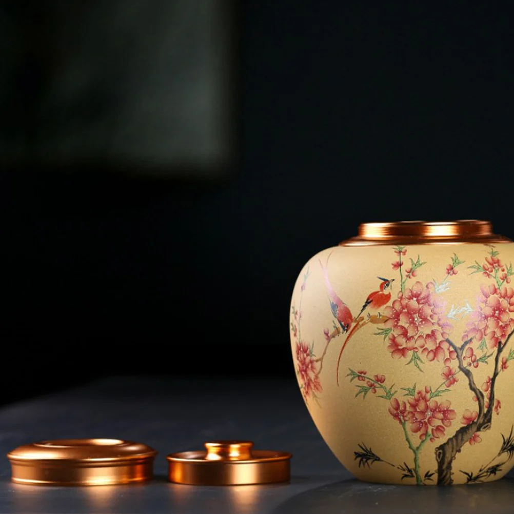 1 set Ceramic Tea Jar Lid Aluminum Cover For Tea Canister Dust Protection Household Sealing Accessory Storage Solution
1 set Ceramic Tea Jar Lid Aluminum Cover For Tea Canister Dust Protection Household Sealing Accessory Storage Solution