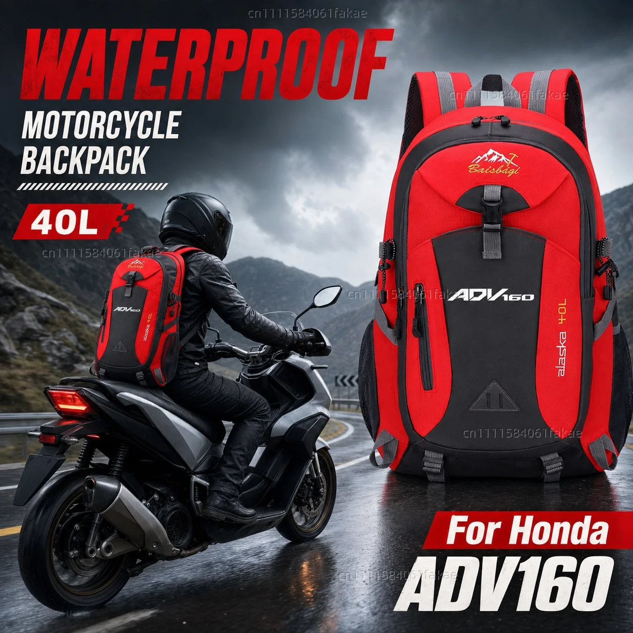 For Honda ADV150 ADV160 ADV350 ADV 150 160 350 Motorcycle Backpack 40L Waterproof Travel Backpack Outdoor Hiking Camping
For Honda ADV150 ADV160 ADV350 ADV 150 160 350 Motorcycle Backpack 40L Waterproof Travel Backpack Outdoor Hiking Camping