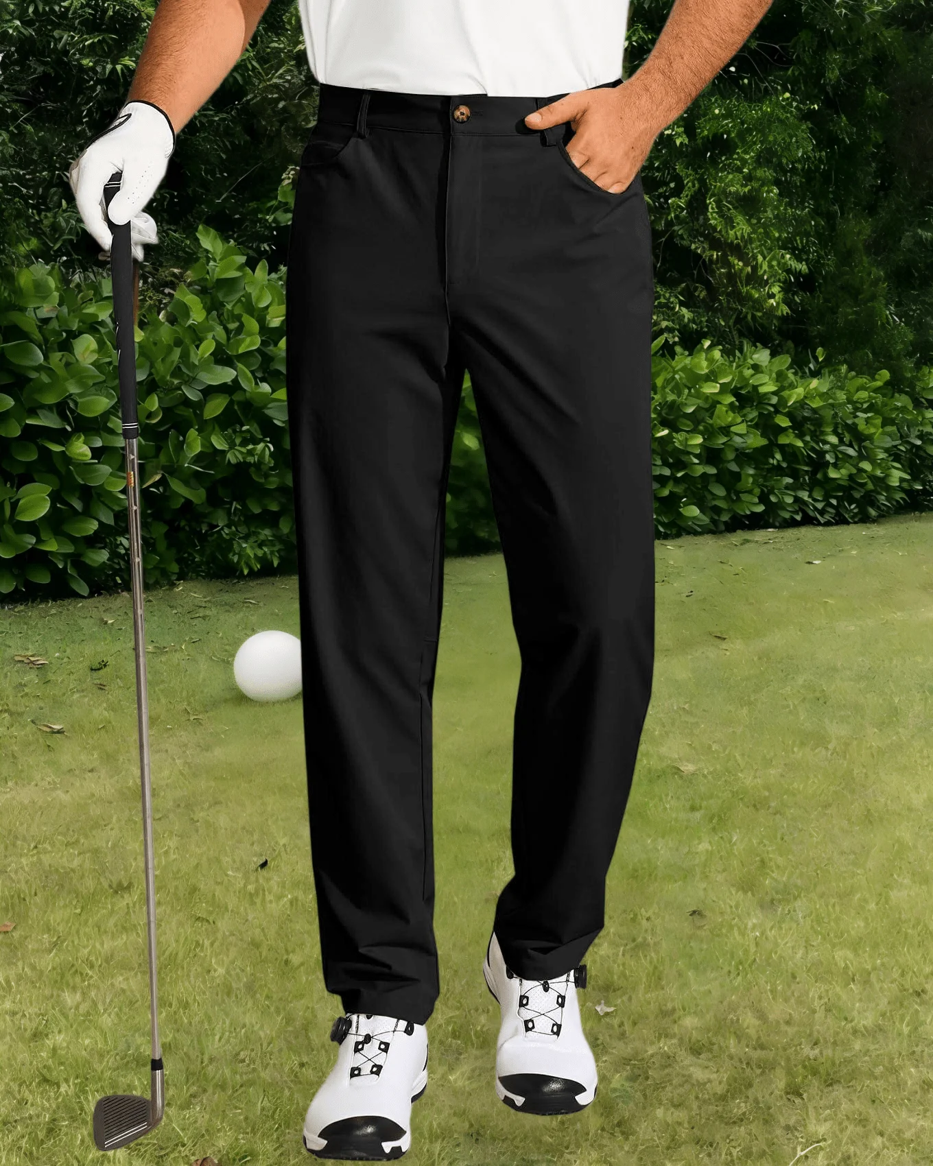 Mens Stretch Golf Pants Flat Front Casual Lightweight Business Slacks
Mens Stretch Golf Pants Flat Front Casual Lightweight Business Slacks