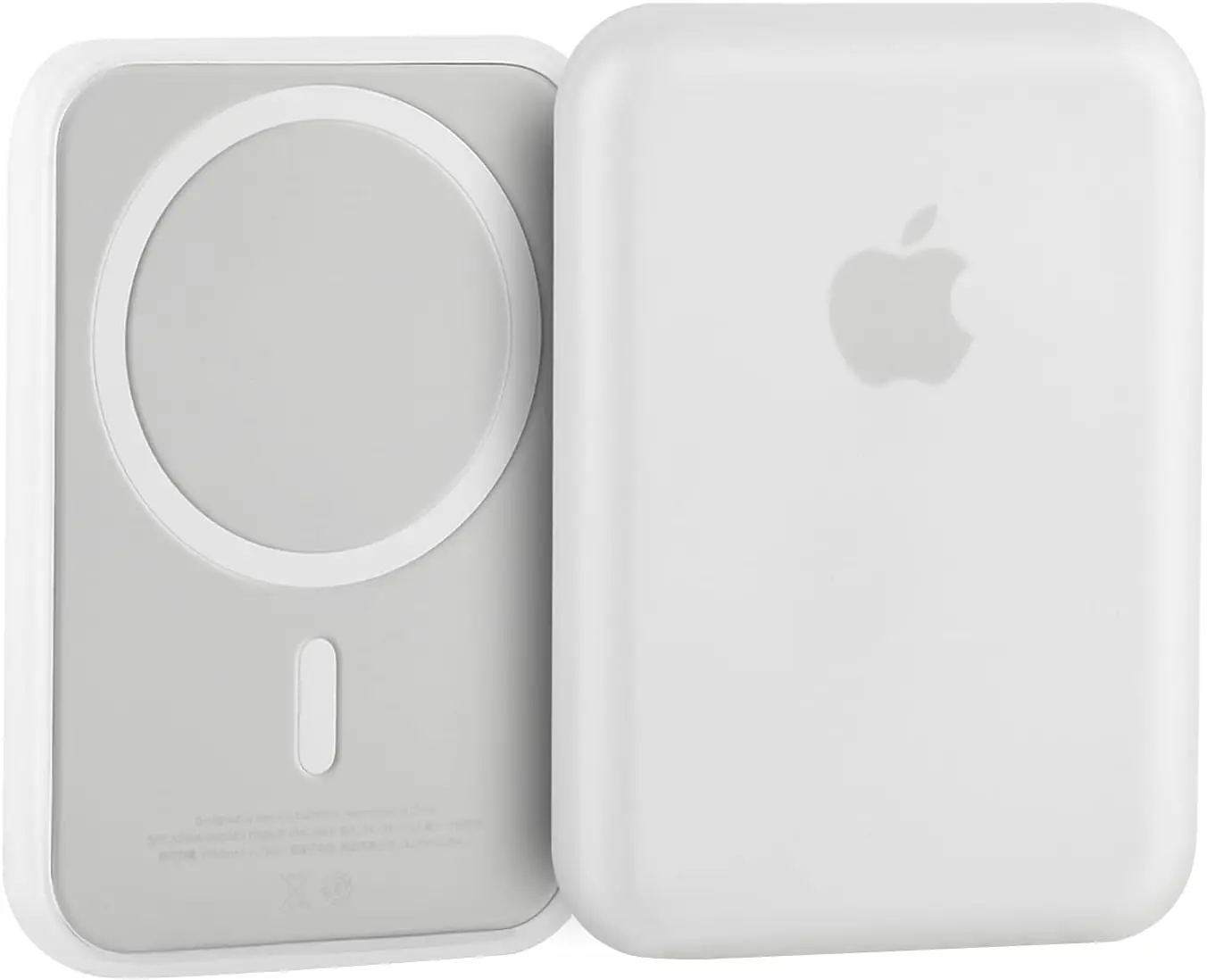 Magsafe 배터리 팩과 호환되는 실리콘 케이스, Magsafe 배터리 팩 커버, 긁힘 및 파손 방지, 무광택 투명