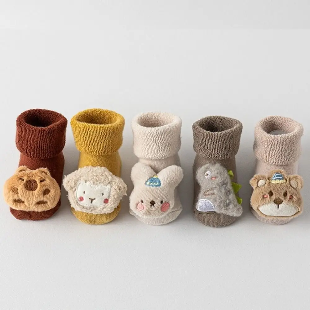 New Cute Kapybara Socks Cartoon Animals Pattern Anti-Slip Winter Floor Socks Soft Cotton Warm Newborn Stockings for Boys Girls
New Cute Kapybara Socks Cartoon Animals Pattern Anti-Slip Winter Floor Socks Soft Cotton Warm Newborn Stockings for Boys Girls
