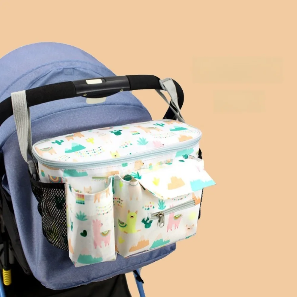 Oxford cloth Baby Stroller Bag Large Capacity Printed Cartoon Stroller Organizer Pram Buggy Stroller Accessories
Oxford cloth Baby Stroller Bag Large Capacity Printed Cartoon Stroller Organizer Pram Buggy Stroller Accessories