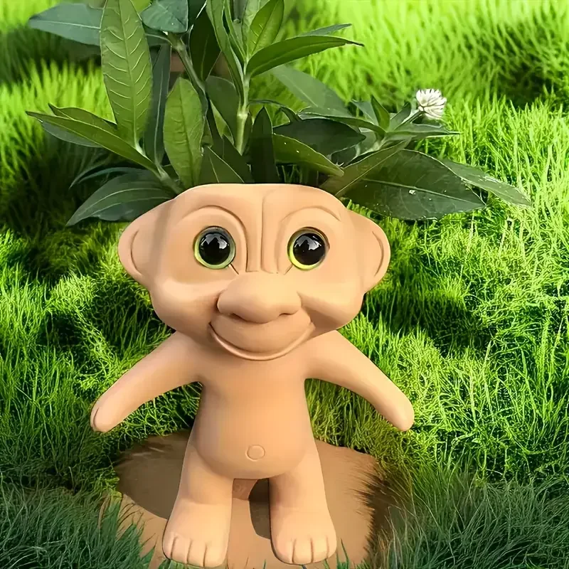 Creative Cute Extraterrestrial Being Resin Flower Pot Office Desk Ornament Outdoor Garden Lawn Courtyard Home Decoration
Creative Cute Extraterrestrial Being Resin Flower Pot Office Desk Ornament Outdoor Garden Lawn Courtyard Home Decoration