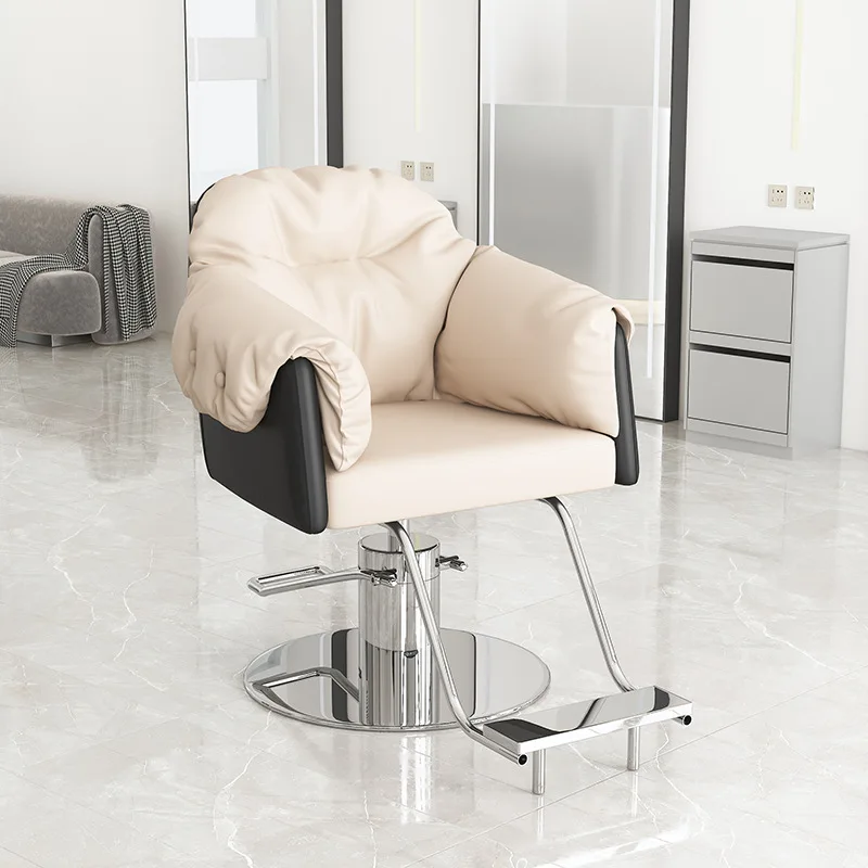 Hair Salon Rotating Lift Barber Shop Chair Hair Salon Dyeing Perm
Hair Salon Rotating Lift Barber Shop Chair Hair Salon Dyeing Perm