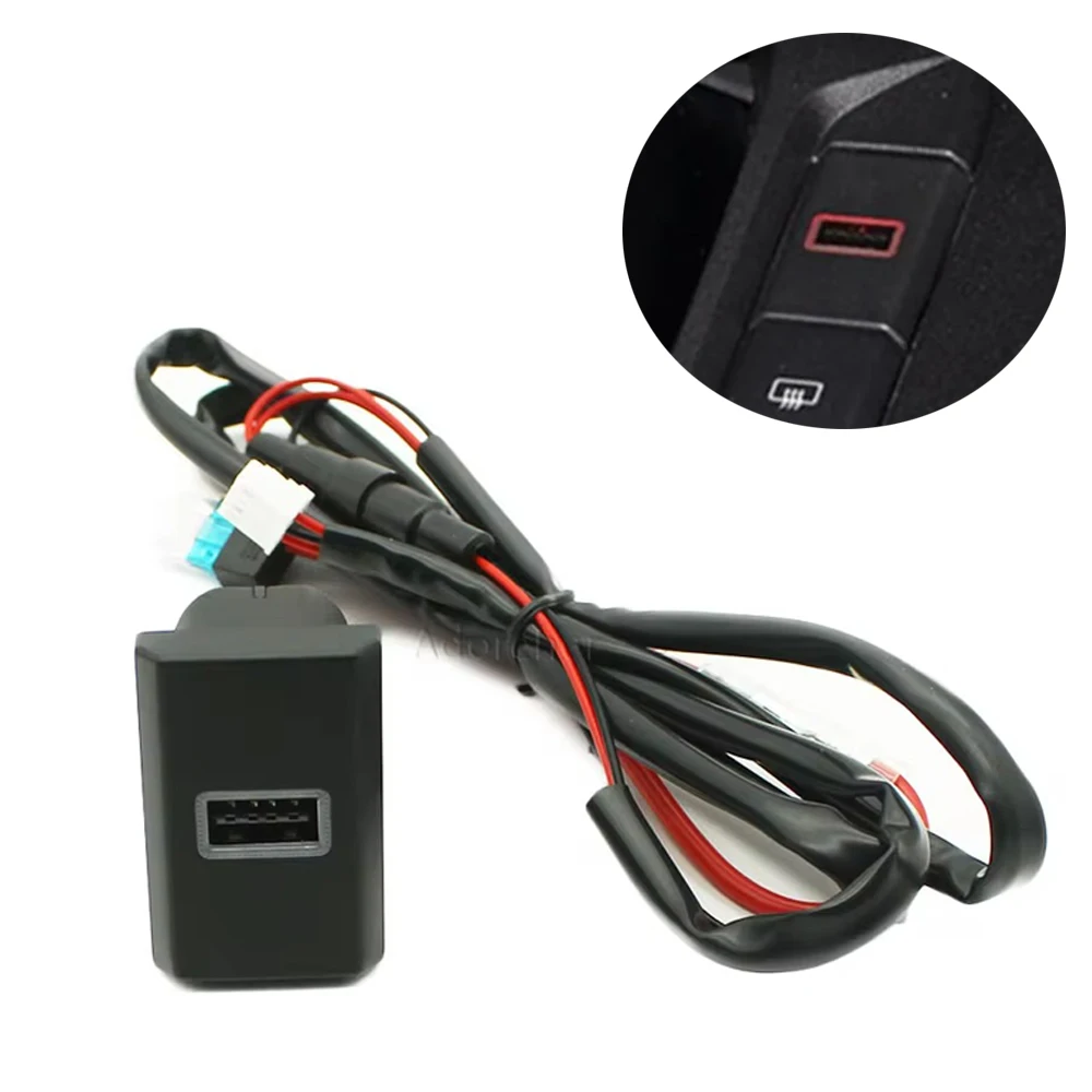 Автомобильное зарядное устройство для Ford Transit 17-20 12 в, быстрая зарядка USB QC3.0, автомобильный адаптер для быстрой зарядки телефона
Автомобильное зарядное устройство для Ford Transit 17-20 12 в, быстрая зарядка USB QC3.0, автомобильный адаптер для быстрой зарядки телефона