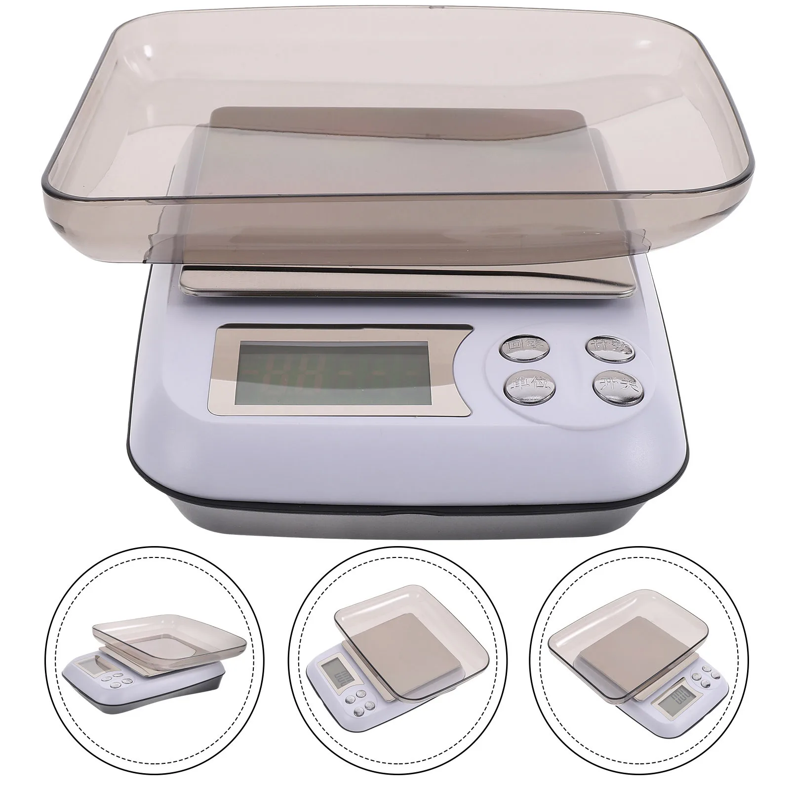 Silver Household Electronic Scale High Precision Jewelry Digital Kitchen Scale Multipurpose Counting Function Unit Conversion
Silver Household Electronic Scale High Precision Jewelry Digital Kitchen Scale Multipurpose Counting Function Unit Conversion