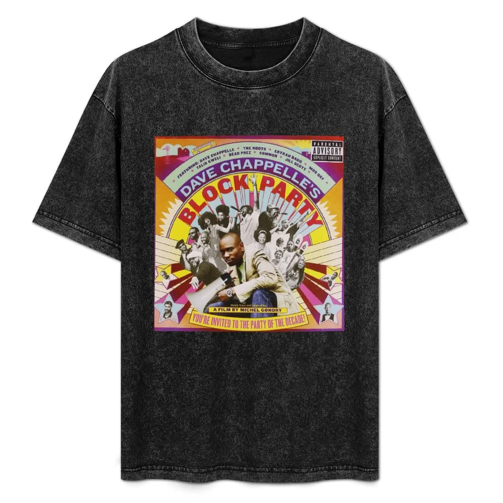 Dave Chappelle's Block Party Soundtrack T-Shirt Casual Daily Wear Short Sleeve Top
Dave Chappelle's Block Party Soundtrack T-Shirt Casual Daily Wear Short Sleeve Top