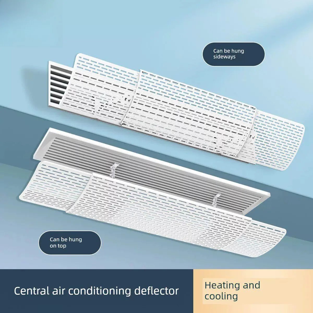 Universal Air Conditioning Central Ventilation Deflector Wind Direction Board Wind Tube Machine Anti-Direct Blow Cover
Universal Air Conditioning Central Ventilation Deflector Wind Direction Board Wind Tube Machine Anti-Direct Blow Cover