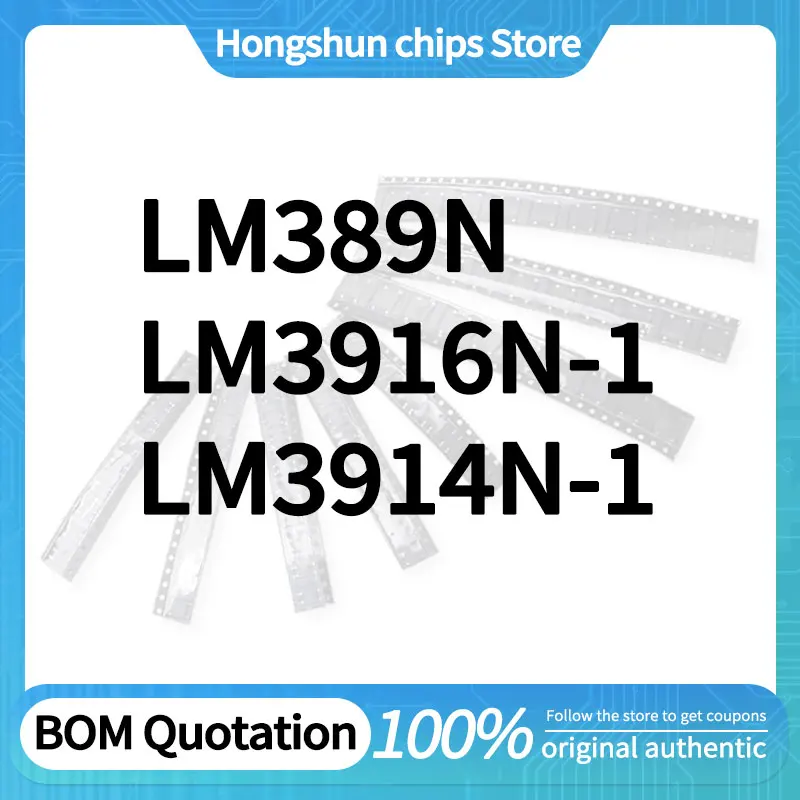 LM389N LM3916N LM3914N-1 Standard version
LM389N LM3916N LM3914N-1 Standard version
