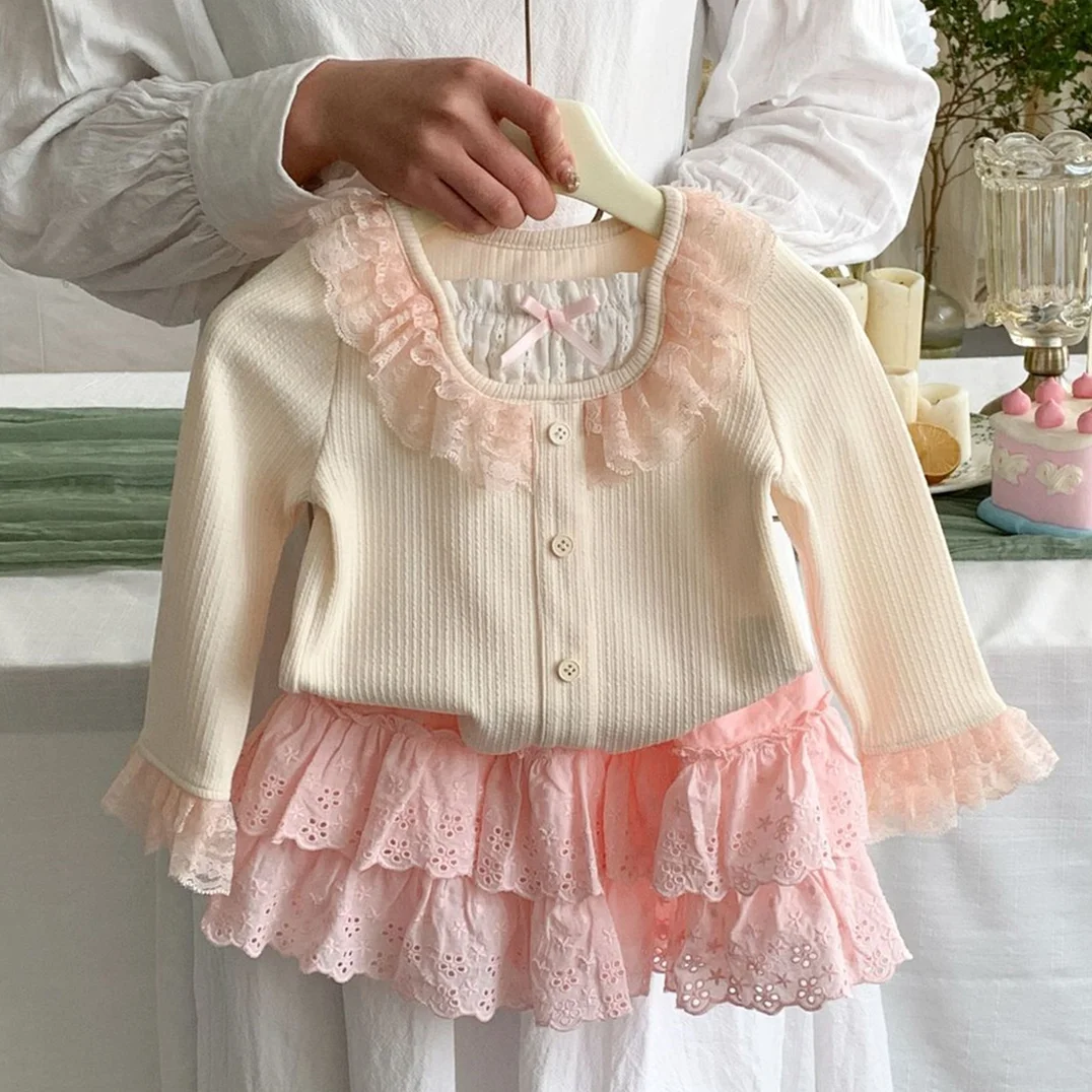 Sweet Girls Clothing Sets New Spring Kids Baby Girls Cardigan Sweater Tops and Skirt 2pcs Suit Children Girl Princess Clothes
Sweet Girls Clothing Sets New Spring Kids Baby Girls Cardigan Sweater Tops and Skirt 2pcs Suit Children Girl Princess Clothes
