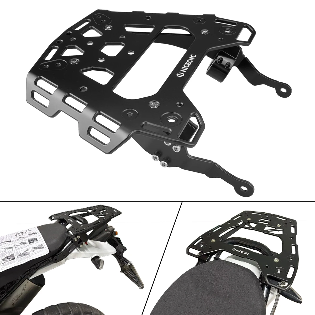 Motorcycle Rear Luggage Rack Top Case Mount Plate Saddlebag Bracket for Ducati Desert X 2022-2025 Desert X Rally 2024-2025
Motorcycle Rear Luggage Rack Top Case Mount Plate Saddlebag Bracket for Ducati Desert X 2022-2025 Desert X Rally 2024-2025