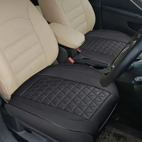 2PCS PU Leather Car Seat Covers - Anti-Slip with Storage Pocket, Universal Fit for Most Vehicles (Black)
2PCS PU Leather Car Seat Covers - Anti-Slip with Storage Pocket, Universal Fit for Most Vehicles (Black)