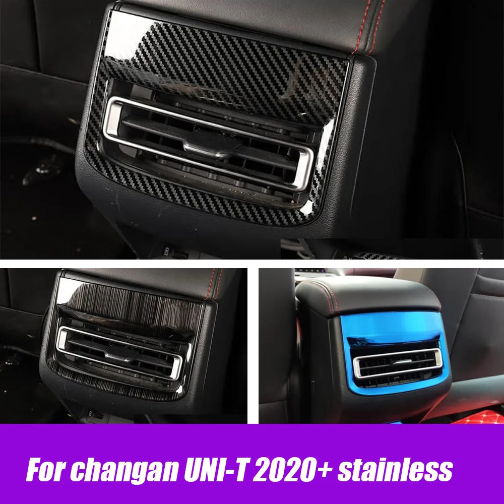 For Changan UNI-T unit 2020 2021 stainless steel Car Back Rear Air Condition outlet Vent decoration cover trim accessories
For Changan UNI-T unit 2020 2021 stainless steel Car Back Rear Air Condition outlet Vent decoration cover trim accessories