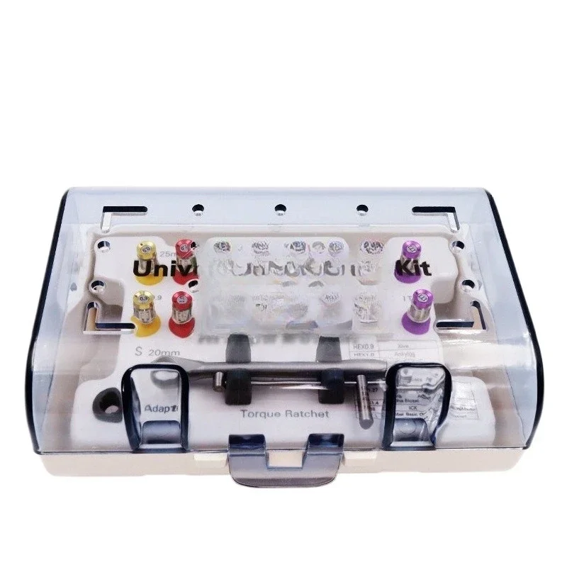 Oral Dental Torque Wrench, Hand Screwdriver Implant Tool Box
Oral Dental Torque Wrench, Hand Screwdriver Implant Tool Box