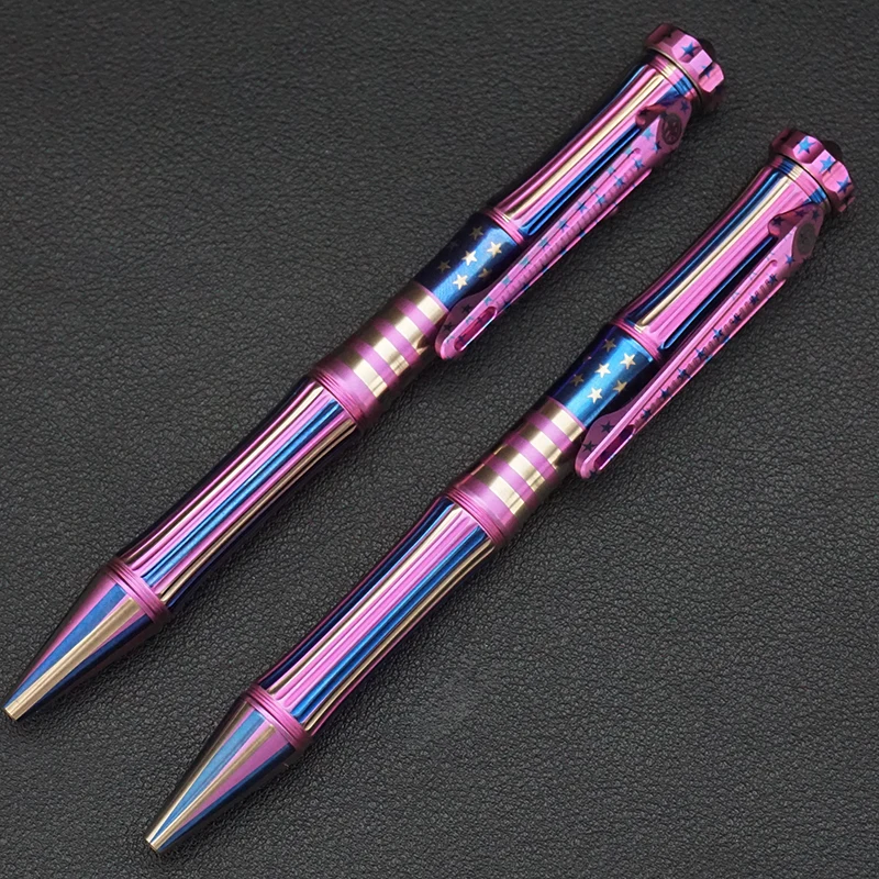 Purple Titanium Alloy Gyro Pen Multifunctional Tactical Pen Portable EDC Tool Business Signature Pen Gift For Outdoor
Purple Titanium Alloy Gyro Pen Multifunctional Tactical Pen Portable EDC Tool Business Signature Pen Gift For Outdoor