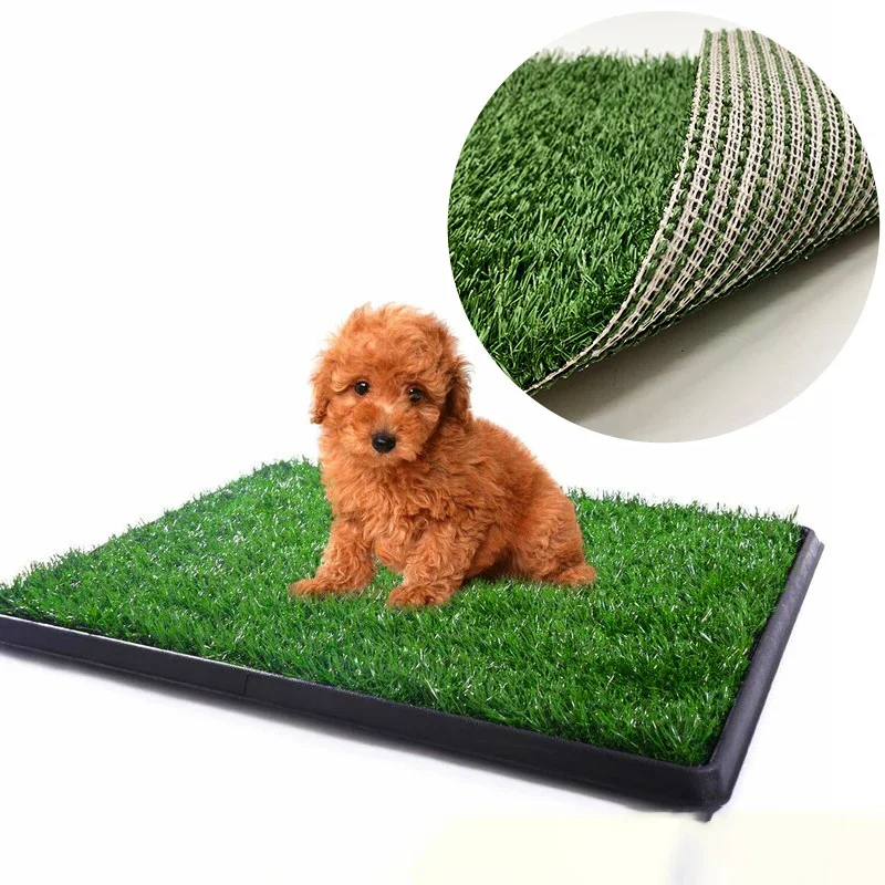 New design relief system dog potty trainer toilet puppy pet training pads dog grass mat
New design relief system dog potty trainer toilet puppy pet training pads dog grass mat