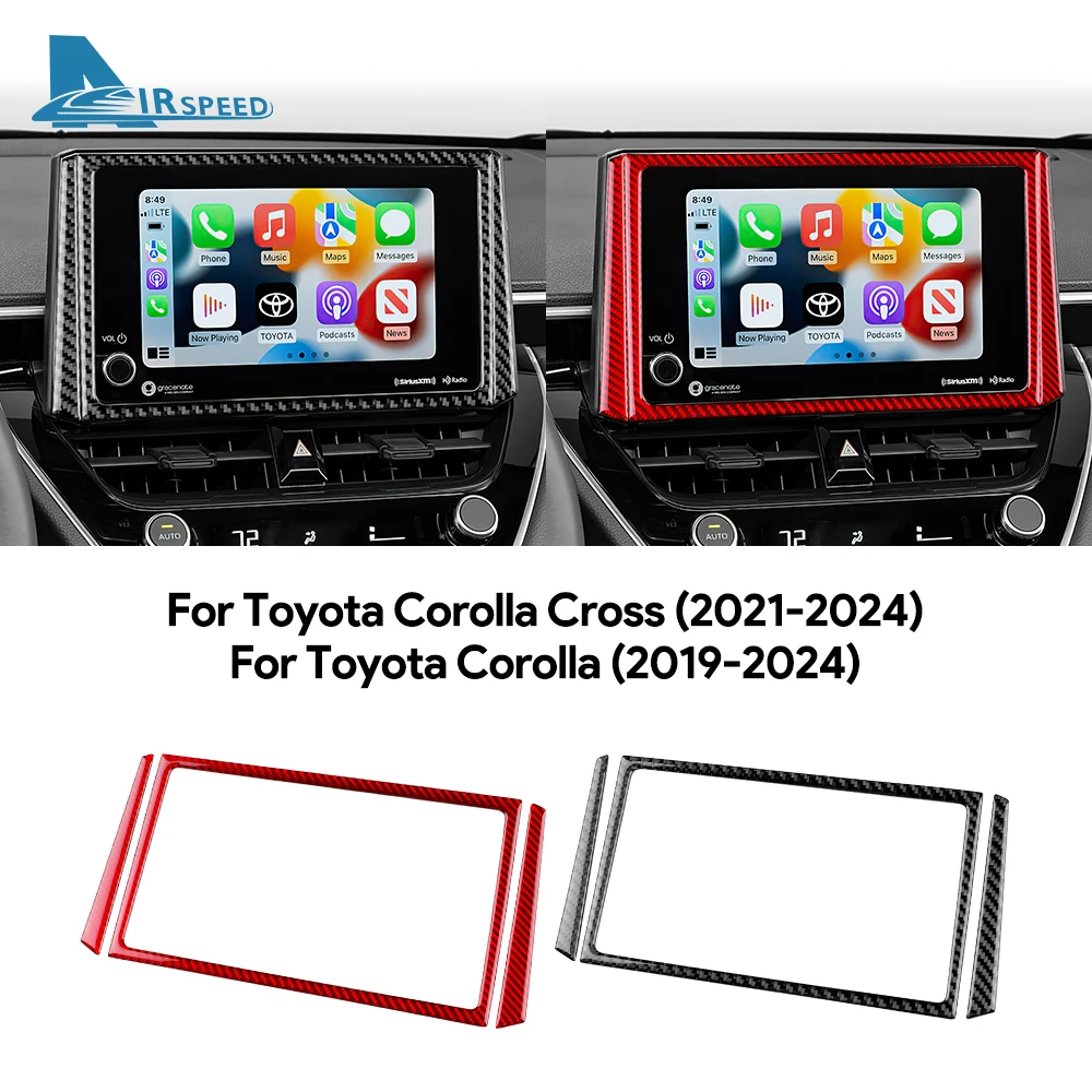 For Toyota Corolla 2019 2020-2023 2024 Corolla Cross 2021-2024 Real Soft Carbon Fiber Sticker LHD RHD Car Central Control Strip
For Toyota Corolla 2019 2020-2023 2024 Corolla Cross 2021-2024 Real Soft Carbon Fiber Sticker LHD RHD Car Central Control Strip