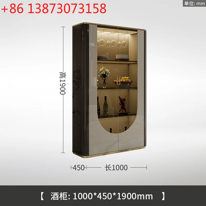 Customized restaurant locker against the wall Simple Italian postmodern high-end paint bookcase
Customized restaurant locker against the wall Simple Italian postmodern high-end paint bookcase