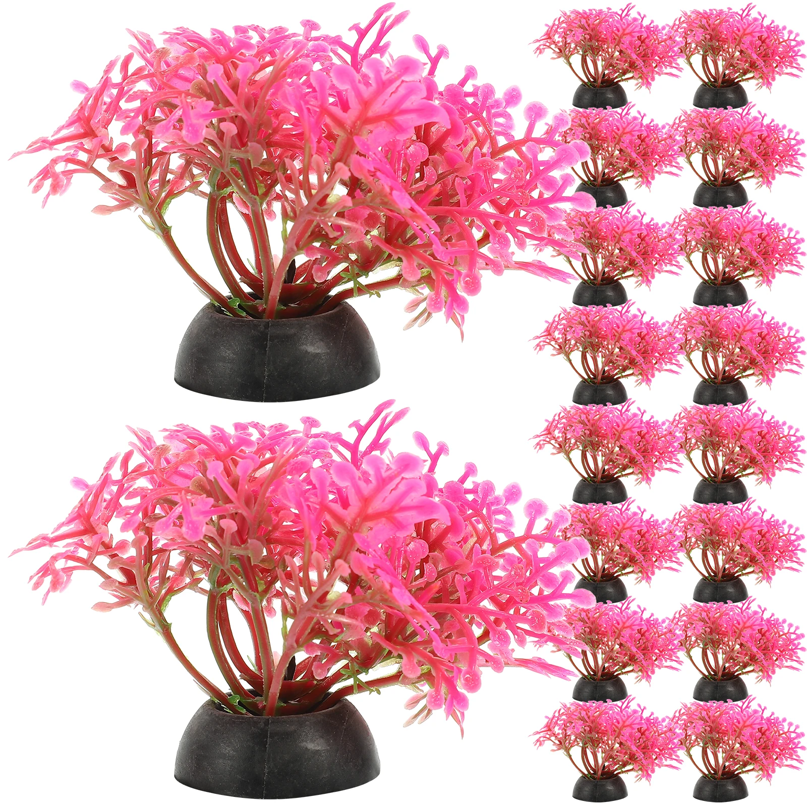 20pcs Aquatic Decoration Small Plant Fish Tank Accessories Grass Artificial Plants Lifelike Durable Safe Water Thick Bottom
20pcs Aquatic Decoration Small Plant Fish Tank Accessories Grass Artificial Plants Lifelike Durable Safe Water Thick Bottom