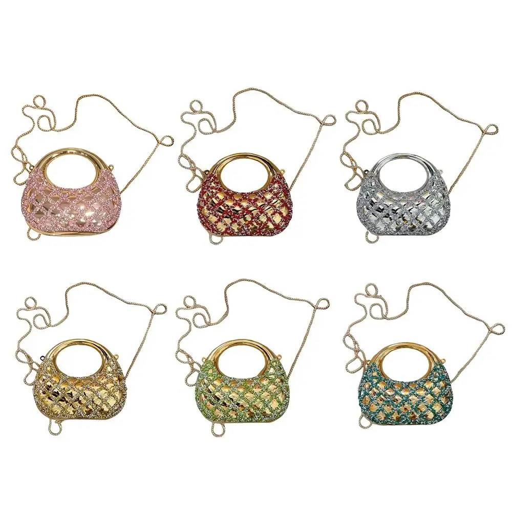 Solid Color Acrylic Diamond Bag Shiny Surface Luxury Design Shiny Shoulder Bag Acrylic Material Grid Chain Party Bag
Solid Color Acrylic Diamond Bag Shiny Surface Luxury Design Shiny Shoulder Bag Acrylic Material Grid Chain Party Bag