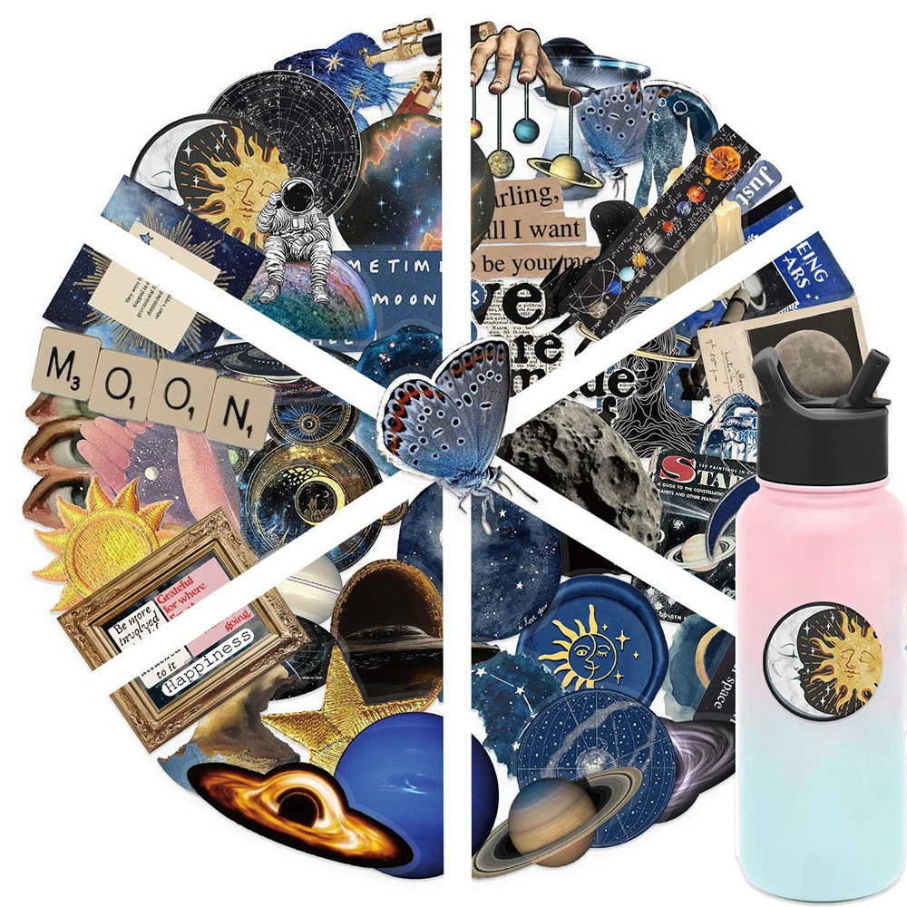 10/30/50pcs Transparent Space Graffiti Stickers Astronomy Planets Cartoon Sticker DIY Skateboard Guitar Phone Cool Sticker Decor
10/30/50pcs Transparent Space Graffiti Stickers Astronomy Planets Cartoon Sticker DIY Skateboard Guitar Phone Cool Sticker Decor