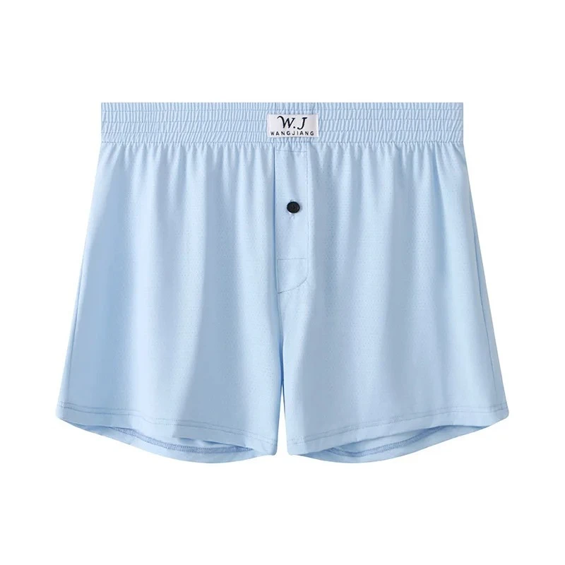 Men's Ice Silk Boxer Shorts Loose Fit Breathable Lounge Trunks Male Smooth Daily Trunks Comfortable Homewear Nightwear Aro Pants
Men's Ice Silk Boxer Shorts Loose Fit Breathable Lounge Trunks Male Smooth Daily Trunks Comfortable Homewear Nightwear Aro Pants