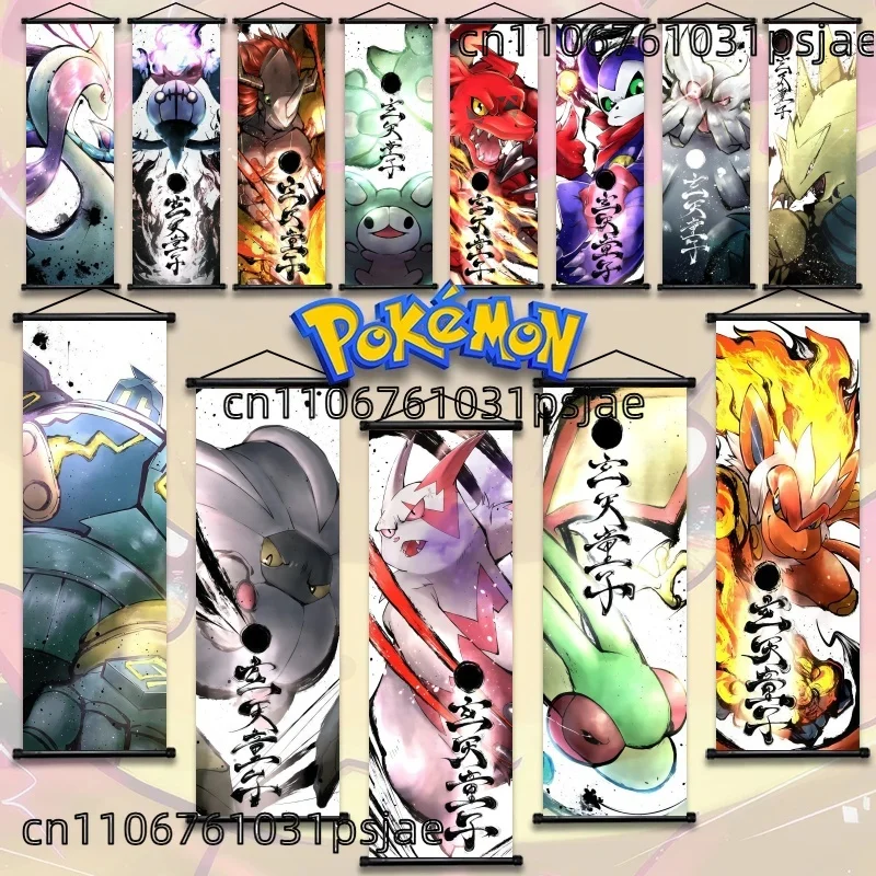 Pokémon Scroll Wall Hang, Japanese - Style, High - Res, Show Dynamic Japanese Art, for Fans' Rooms, Cultural Charm
Pokémon Scroll Wall Hang, Japanese - Style, High - Res, Show Dynamic Japanese Art, for Fans' Rooms, Cultural Charm