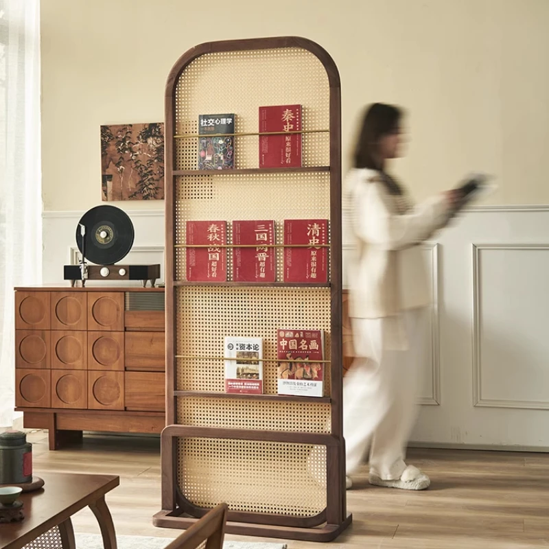 Chinese retro rattan screen original entrance partition living room mobile blocking solid wood storage calligraphy seat frame
Chinese retro rattan screen original entrance partition living room mobile blocking solid wood storage calligraphy seat frame