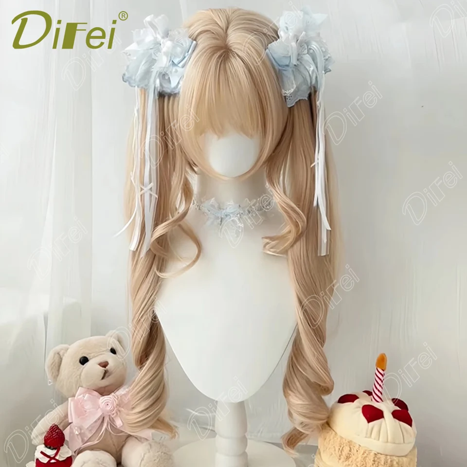 Synthetic Deep-rolled Double Ponytail Wig Female Lolita Grip Style Double Ponytail Wig Is Suitable For Role-playing Festivals
Synthetic Deep-rolled Double Ponytail Wig Female Lolita Grip Style Double Ponytail Wig Is Suitable For Role-playing Festivals