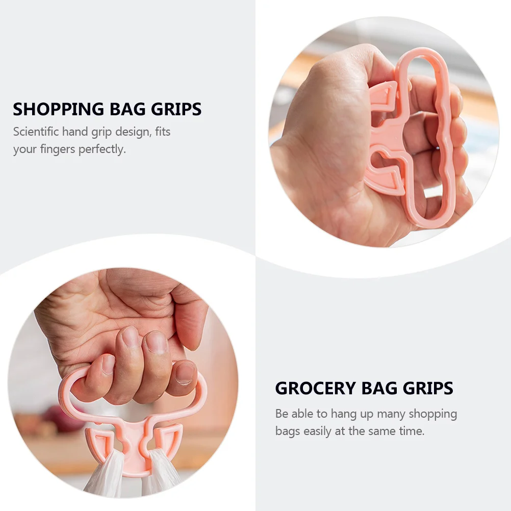 4 Pcs Dish Lifter Grocery Bag Grips Shopping Supplies Labor-saving Handles Vegetable Carrier Tool
4 Pcs Dish Lifter Grocery Bag Grips Shopping Supplies Labor-saving Handles Vegetable Carrier Tool