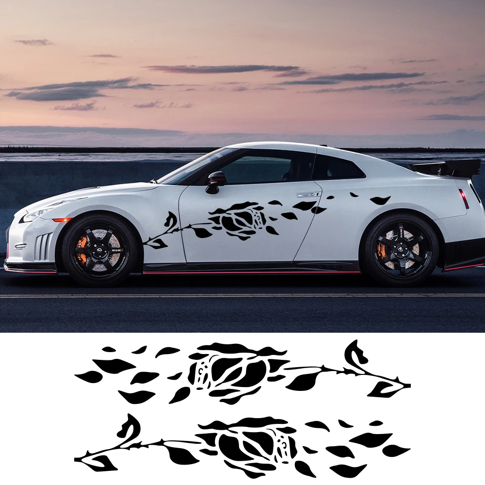 Car Sticker Creative Big Rose Pattern Vinyl Decal Car Body Side Decor Waterproof PVC Auto Body Exterior Decoration Accessories
Car Sticker Creative Big Rose Pattern Vinyl Decal Car Body Side Decor Waterproof PVC Auto Body Exterior Decoration Accessories