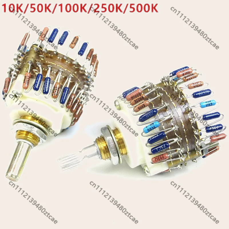 2 Channel Amplifier Volume Potentiometer 10K-500K 23 Step Attenuator HiFi Audio
2 Channel Amplifier Volume Potentiometer 10K-500K 23 Step Attenuator HiFi Audio