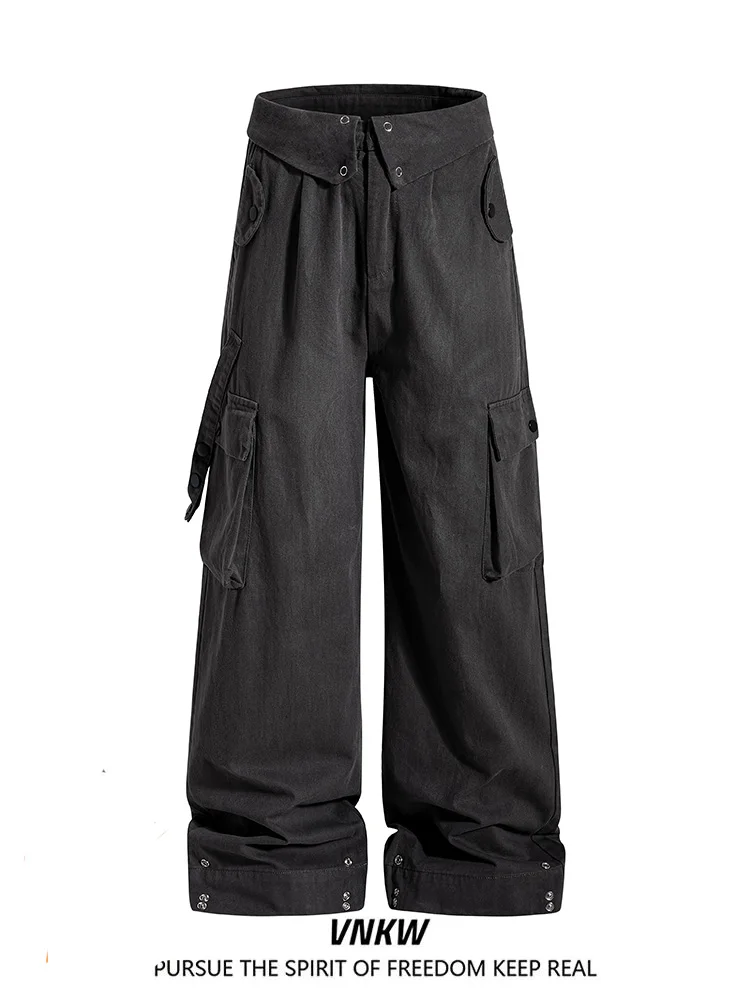 Loose Straight Leg Workwear Trousers High Waist Wide Leg Men's Casual Pants Faionable Comfortable Spring Commute Long Trousers
Loose Straight Leg Workwear Trousers High Waist Wide Leg Men's Casual Pants Faionable Comfortable Spring Commute Long Trousers